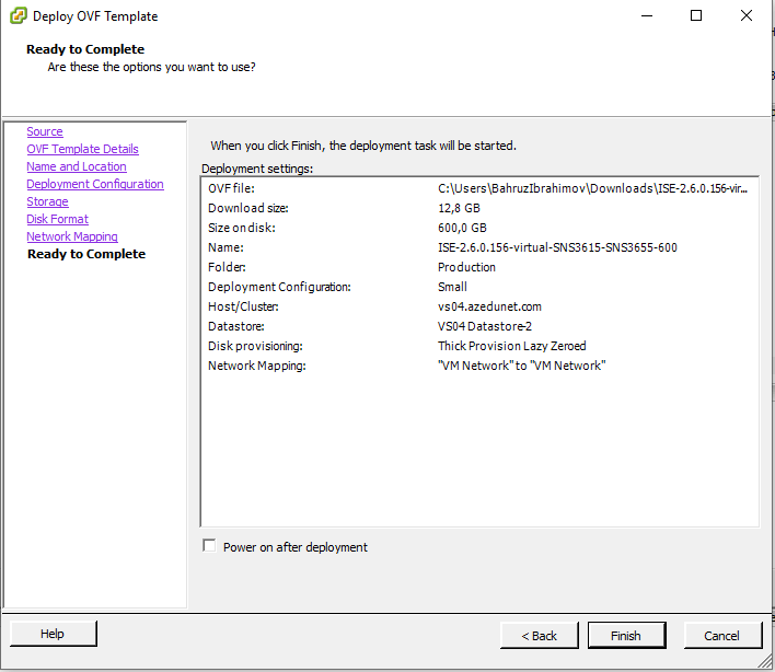 cisco ise 2.4 vm sizing