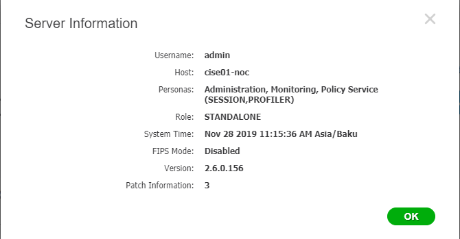 Cisco ISE 2.6